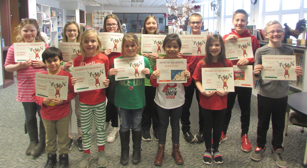 Payne Elementary December Students Of the Month West Bend News