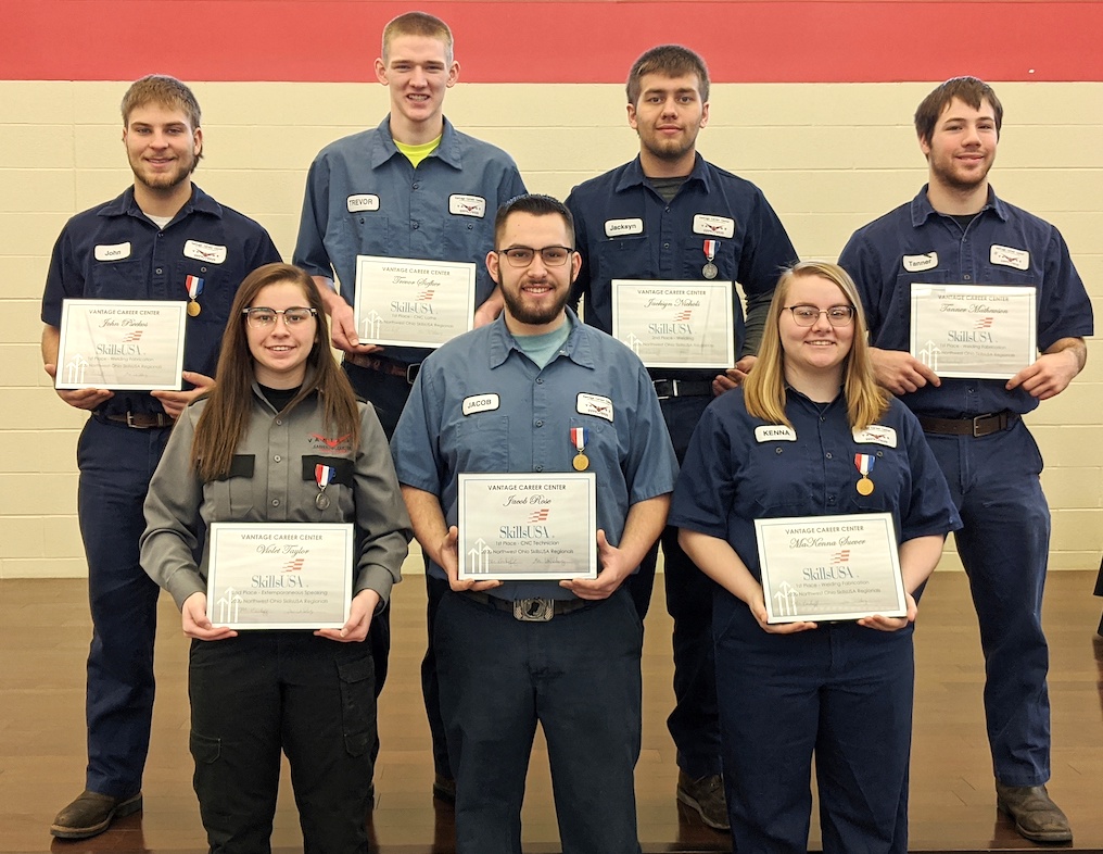 Vantage Students Head To SkillsUSA Ohio State Championships West Bend