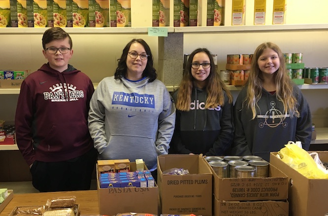 PAULDING MIDDLE SCHOOL STUDENTS VOLUNTEER AT LOCAL FOOD BANK | West ...