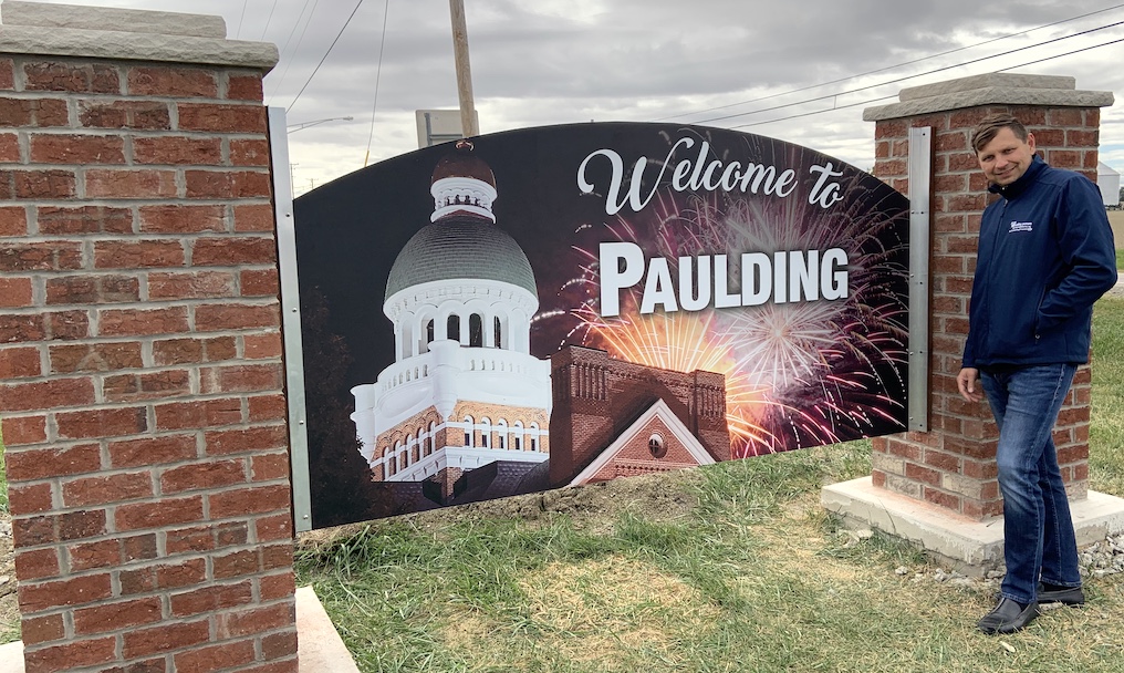 New Signs in Village of Paulding West Bend News
