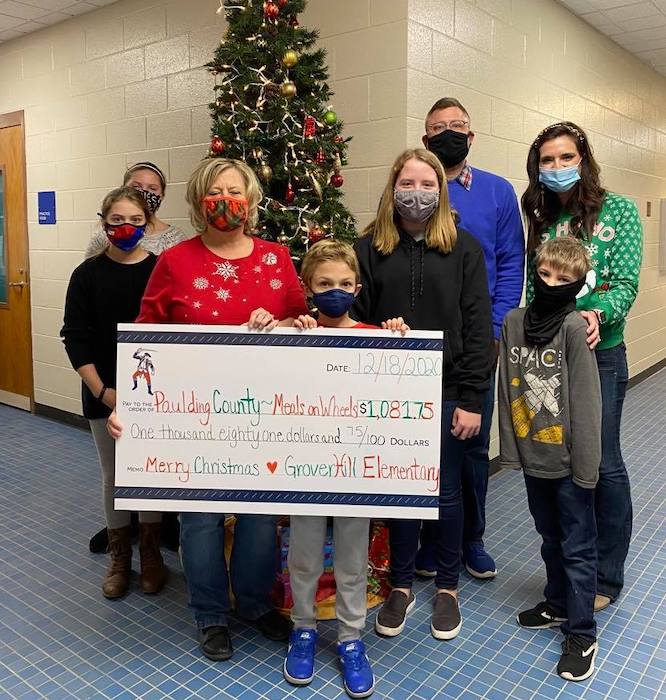 COIN DRIVE FOR MEALS ON WHEELS AT GROVER HILL West Bend News