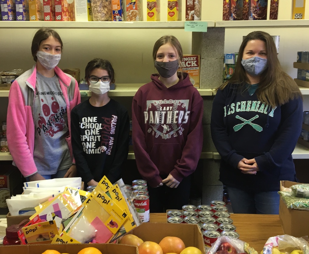 Students Volunteer at Caring and Sharing Food Pantry West Bend News