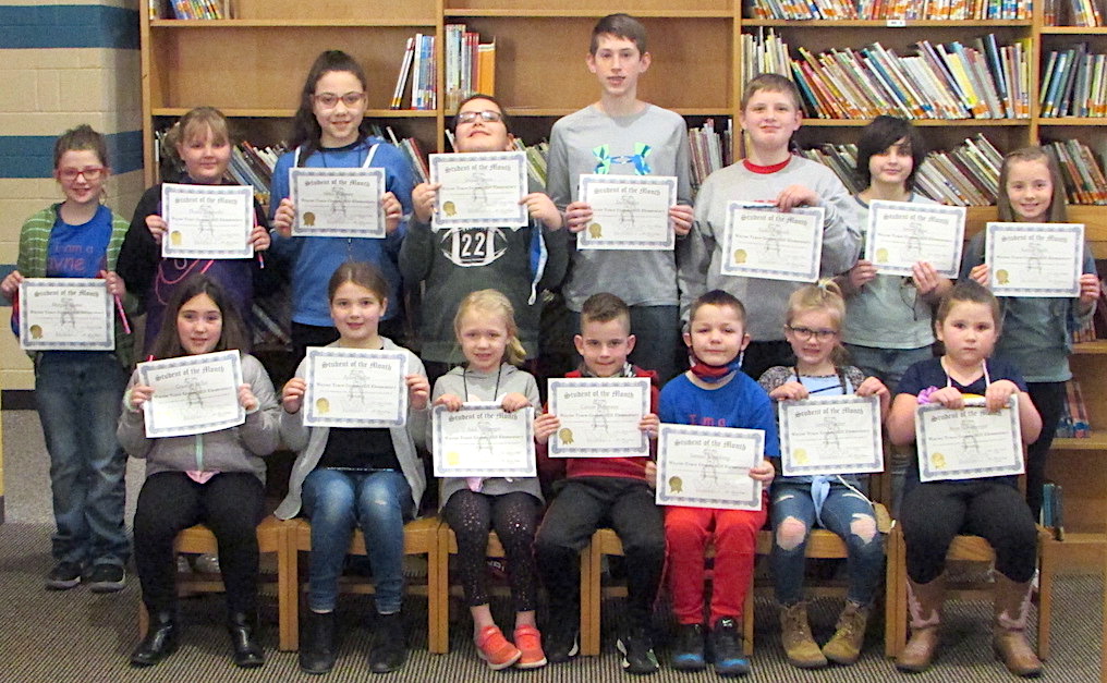 Grover Hill Elementary February SOM West Bend News