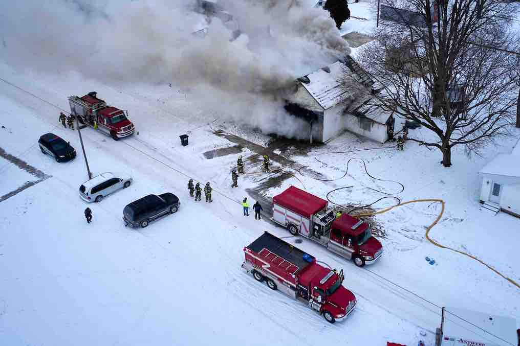 Fire in Antwerp Destroys Home West Bend News