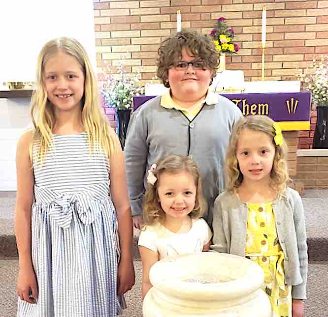 Rite of Holy Baptism Mt. Calvary Lutheran Church West Bend News