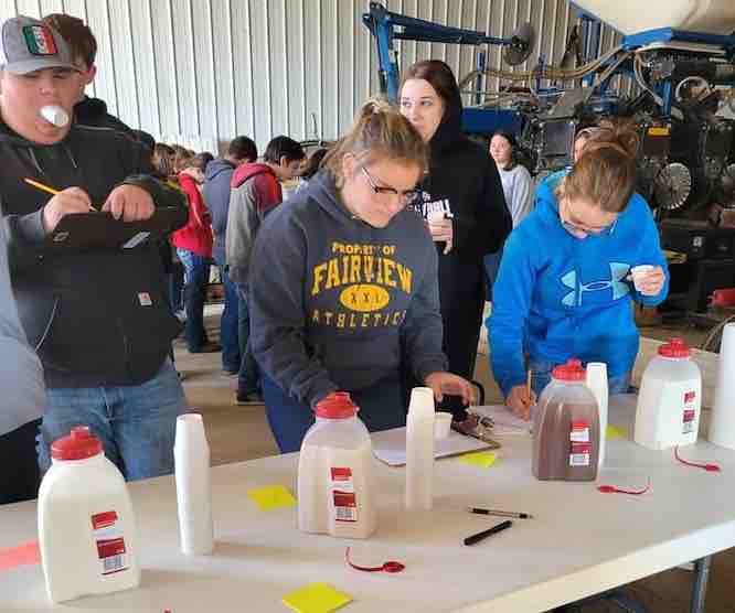 Fairview FFA Dairy Cattle Judging & Learning West Bend News