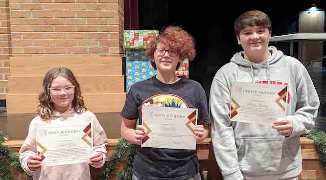Paulding MS December Positive Panthers & Students of the Month | West ...