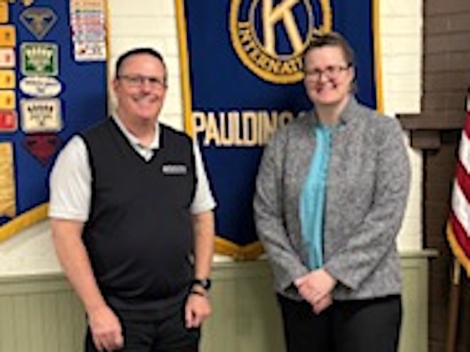 Kiwanis Club Hosts Financial Partners CEO for Chamber Spotlight on Financial Education