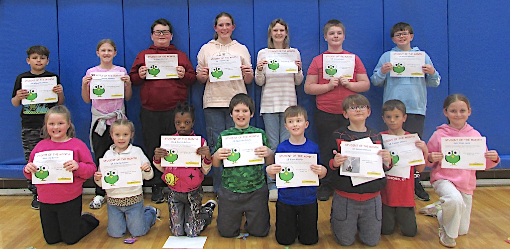 WT Payne Elementary School Announces March Students of the Month