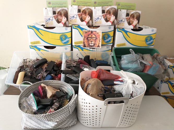 Heritage Lions Collect 10,000 Eyeglasses